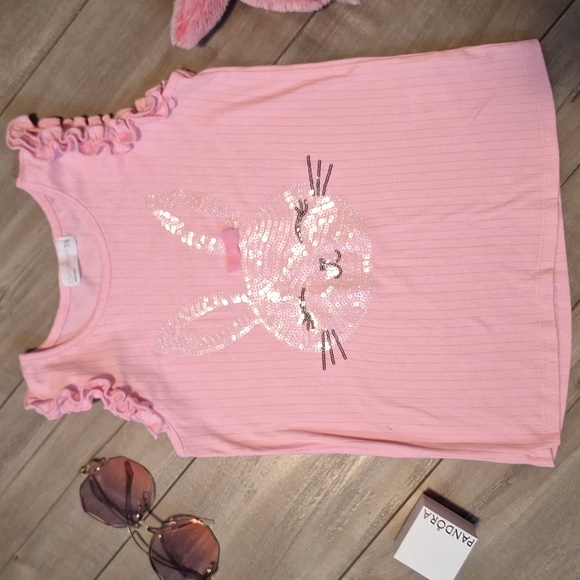 Sequence Pink Bunny 🐰 top - Picture 2 of 6